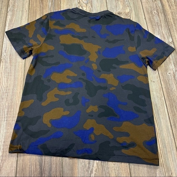 Phillip Lim Camo Shirt NWT Target Small Blue Green Brown - Picture 3 of 9